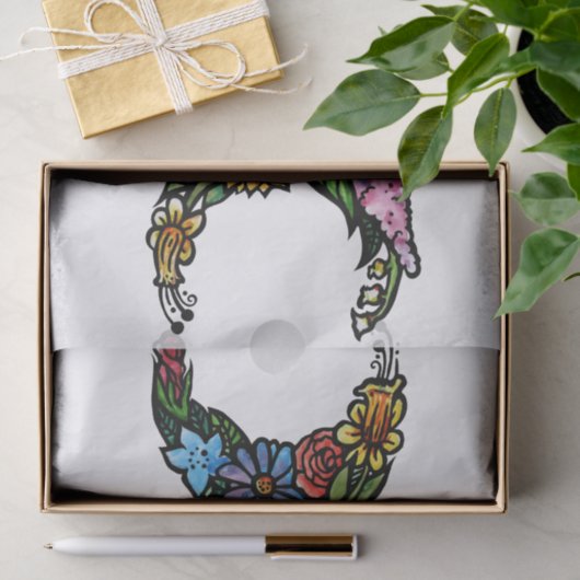 Ventilator driedubbele moonsymbool zonder blokje tissuepapier (Geschenk)