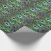 Ventilator en koele vredesveren cadeaupapier (Hoek)