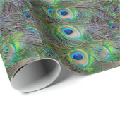 Ventilator en koele vredesveren cadeaupapier (Rol Hoek)