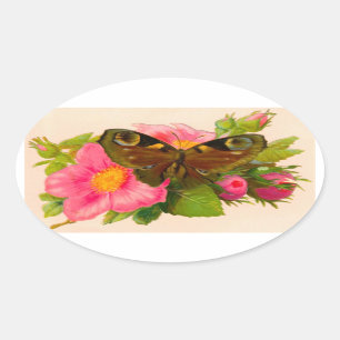  ventilator en moth ovale sticker