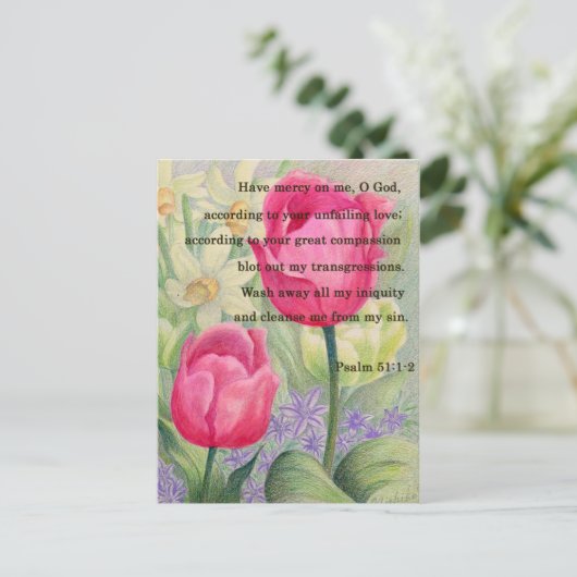 Ventilator en scriptie briefkaart (Staand voorkant)