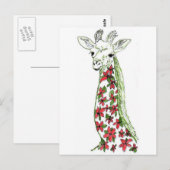 Ventilator Giraffe Art Briefkaart (Voorkant / Achterkant)