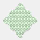 Ventilator - Groene Flores Bedankdoosjes (Uitgevouwen)