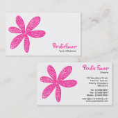  ventilator - Hot Pink FF3399 Visitekaartje (Voorkant / Achterkant)