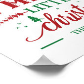 Ventilator kerstmuur — Poster voor thuisdecor afdr (Hoek)