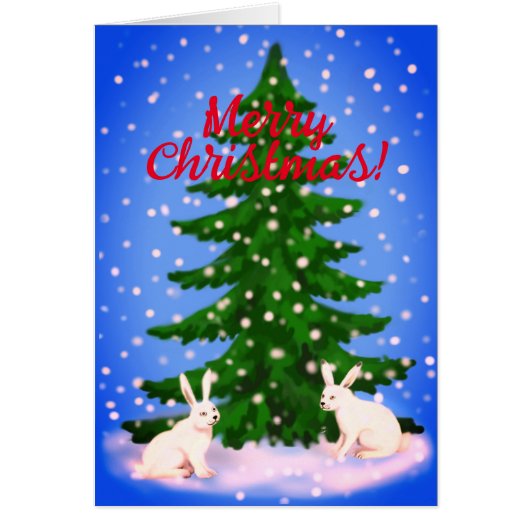 Ventilator kerstsaus en bunnies (Voorkant)