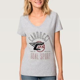 Ventilator Klassieke womenen V-nek T-shirt