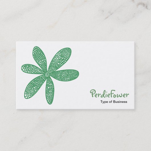 ventilator - Legergroen 669966 Visitekaartje (Voorkant)