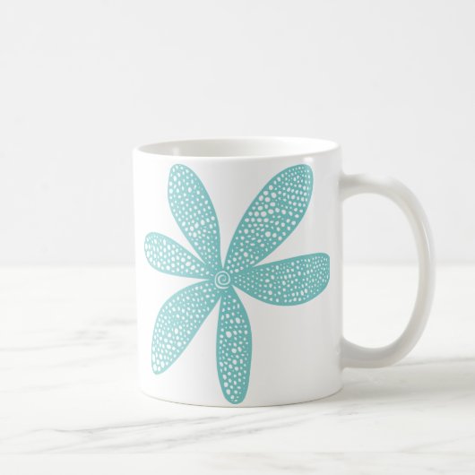  ventilator - lichtblauw groen koffiemok (Rechts)