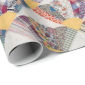 Ventilator met geel cadeaupapier (Rol Hoek)