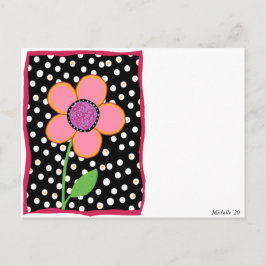 Ventilator met Stippen Briefkaart