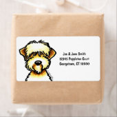 Ventilator met zachte beklede wieltjes etiket (Insitu)