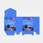 Ventilator met zonnemeer met vogels bedankdoosjes (Uitgevouwen)