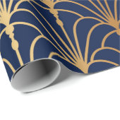 Ventilator naadloos patroon. Chinese, Japanse stij Cadeaupapier (Rol Hoek)