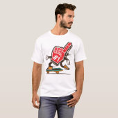 Ventilator nr. 1: skateboard t-shirt (Voorkant volledig)