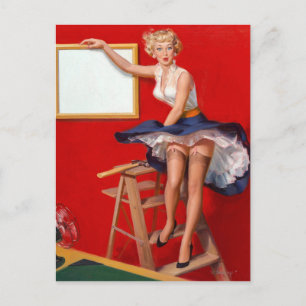 Ventilator omhoog briefkaart