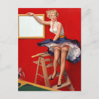 Ventilator omhoog briefkaart