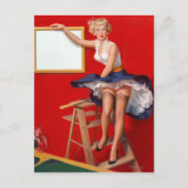 Ventilator omhoog briefkaart (Voorkant)