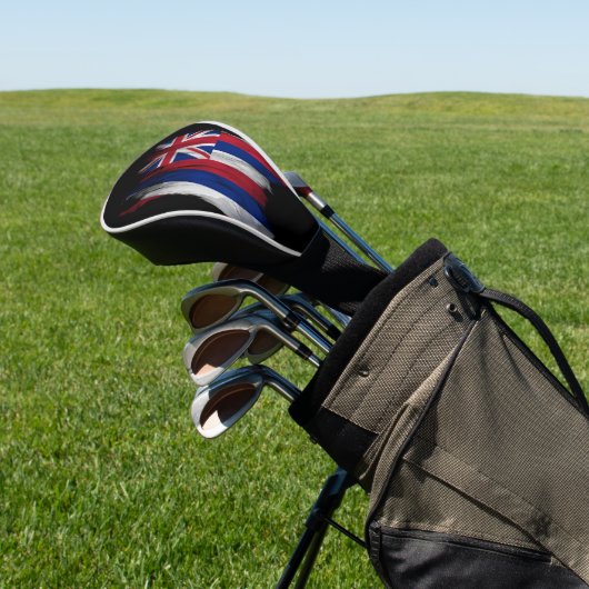 Ventilator onder de vlag Hawaii, vlag Hawaii Golfheadcover (Insitu)