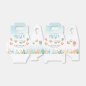 Ventilator onder Zee Kinderen op zaterdag. Bedankdoosjes (Uitgevouwen)