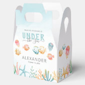 Ventilator onder Zee Kinderen op zaterdag. Bedankdoosjes (Geopend)