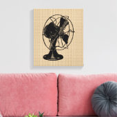  Ventilator op Canvas (Insitu (Woonkamer))