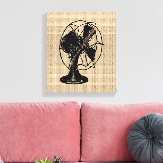  Ventilator op Canvas (Insitu (Woonkamer))