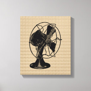  Ventilator op Canvas Afdruk