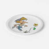 Ventilator Papieren Bordje (Gekanteld)