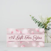 Ventilator Petals Faux-Folie Cadeaubon (Staand voorkant)