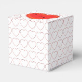 Ventilator - Rood hart met Initialen Bedankdoosjes (Achterkant)