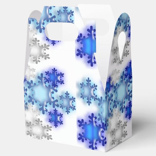 Ventilator - Snowflakes Bedankdoosjes (Geopend)