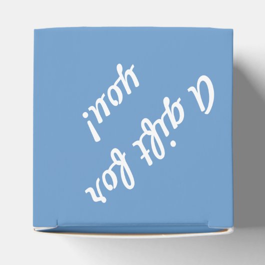 Ventilator - Sparrow in Plum Tree Bedankdoosjes (Bovenkant)