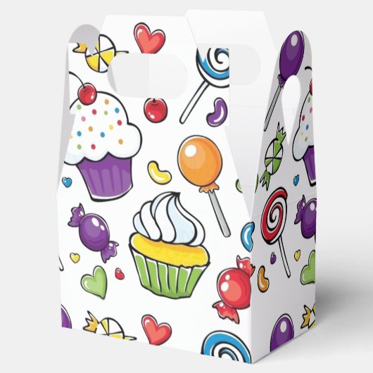 Ventilator - Sweet Cupcakes Bedankdoosjes (Geopend)