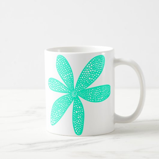 ventilator - Turquoise Koffiemok (Rechts)