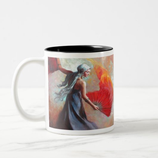 ventilator tweekleurige koffiemok (Links)