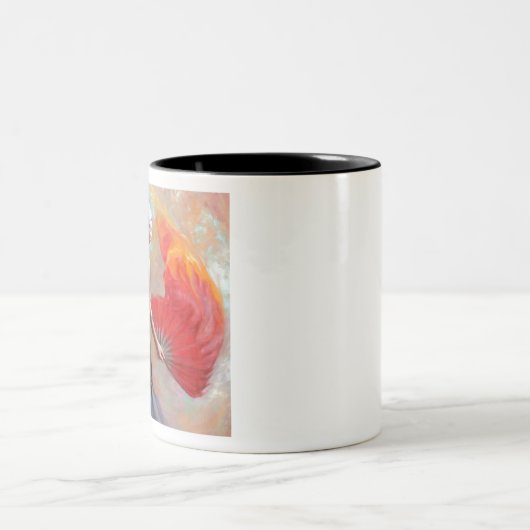 ventilator tweekleurige koffiemok (Center)