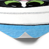 Ventilator (v2) in blauw | Kat art. Poster (Hoek)