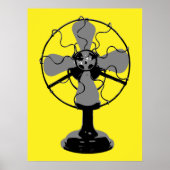 Ventilator van 1950 poster (Voorkant)