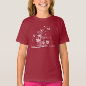 Ventilator van het boekenboek t-shirt (Voorkant)