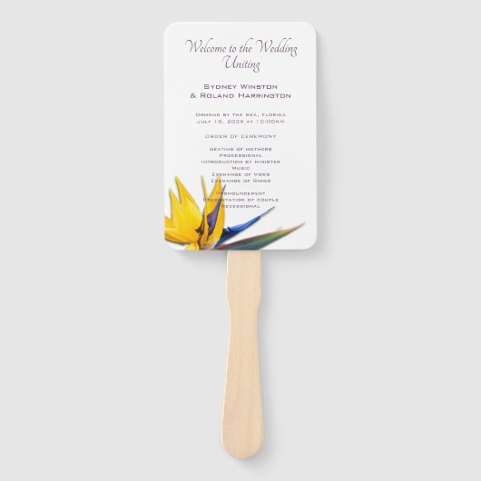 Ventilator van het programma voor het weddenschap  handwaaier (Voorkant)