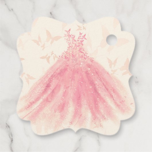 Ventilator van het Vrijgezellenfeest Bedankjes Labels (Achterkant)