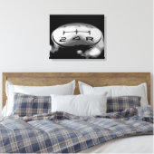 Ventilator van luxe sportauto's Eenvoudig ontwerp Canvas Afdruk (Insitu (Slaapkamer))