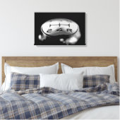 Ventilator van luxe sportauto's Eenvoudig ontwerp Canvas Afdruk (Insitu (Slaapkamer))