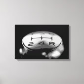 Ventilator van luxe sportauto's Eenvoudig ontwerp Canvas Afdruk (Voorkant)