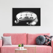 Ventilator van luxe sportauto's Eenvoudig ontwerp Canvas Afdruk (Insitu (Woonkamer))