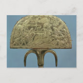 Ventilator van struisvogels uit de tombe van briefkaart (Voorkant)