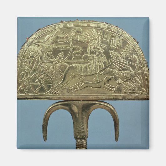 Ventilator van struisvogels uit de tombe van magneet (Voorkant)