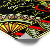 Ventilator van vlinderbloemkool poster (Hoek)