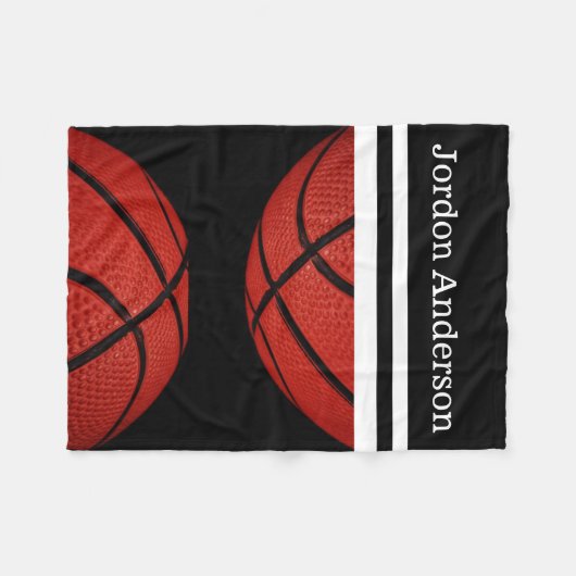 Ventilator voor basketbalspeler fleece deken (Voorkant (Horizontaal))